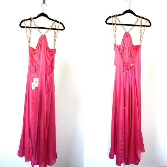 CULT GAIA  Althea Silk Blend Gown Large - Picture 8 of 10